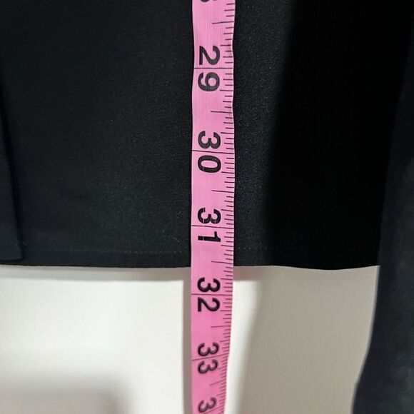 Diane Von Furstenberg 100% Silk Black Gold Embroidered Vintage Tunic Size 1X - Picture 10 of 10